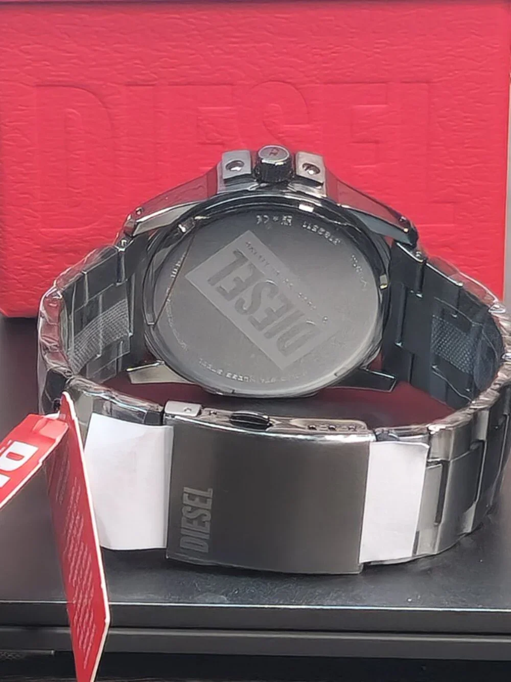 DIESEL Master Chief chronograph gunmetal-tone watch (DZ-1965)